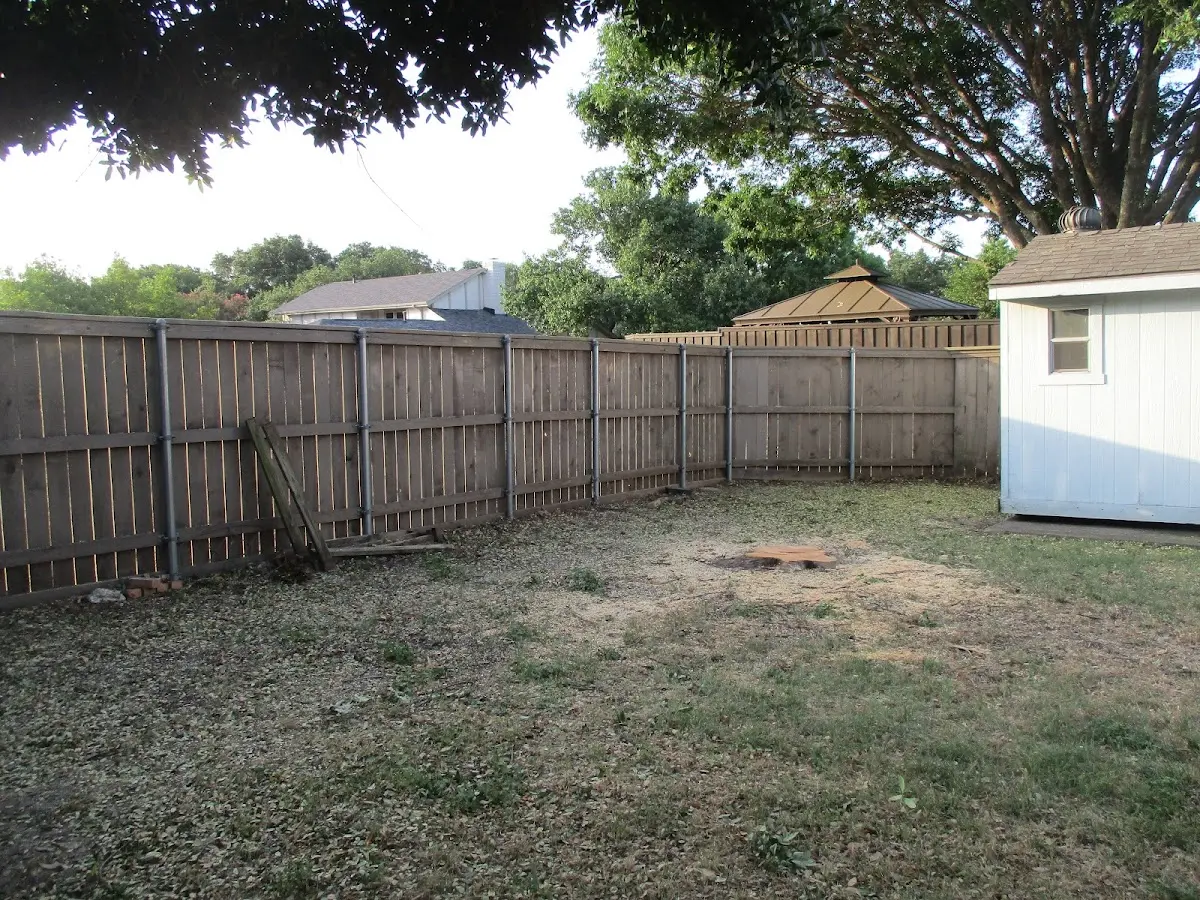 Cleared yard after professional tree removal in Salisbury Mills